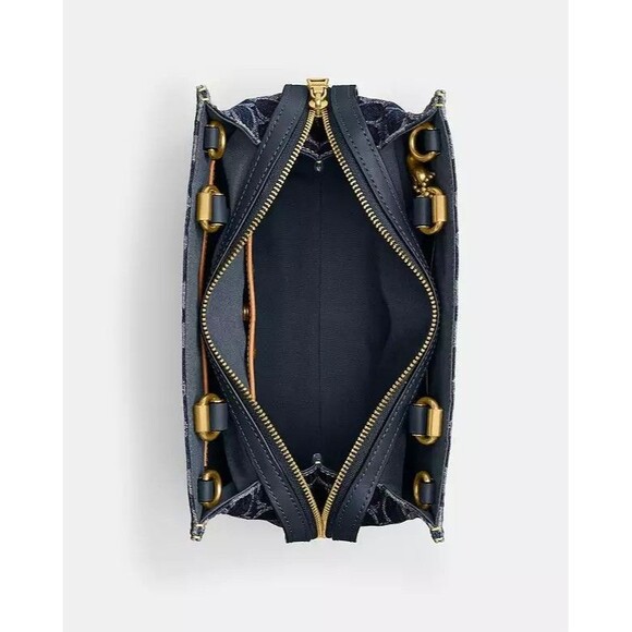 Coach Rogue Bag 25 In Signature Denim Blue - Picture 11 of 15